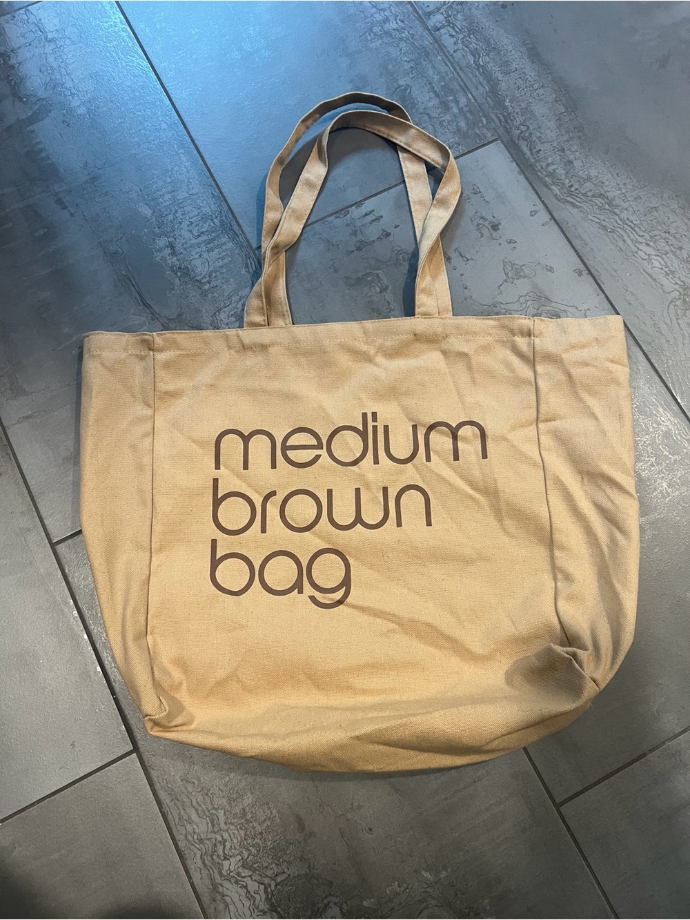Vintage Bloomingdale’s iconic Medium Brown Bag in Limited Edition Canvas Tote